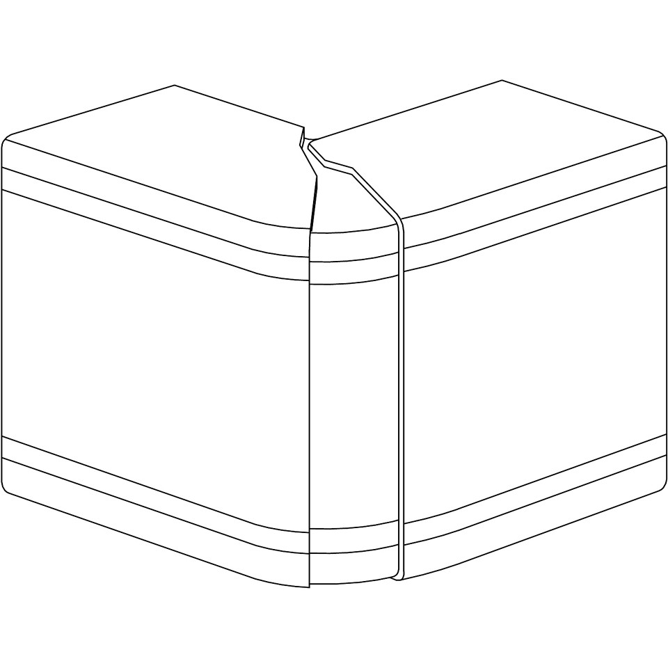 Thorsman TIR+ Ytterhörn Ställbart Vit 60×40