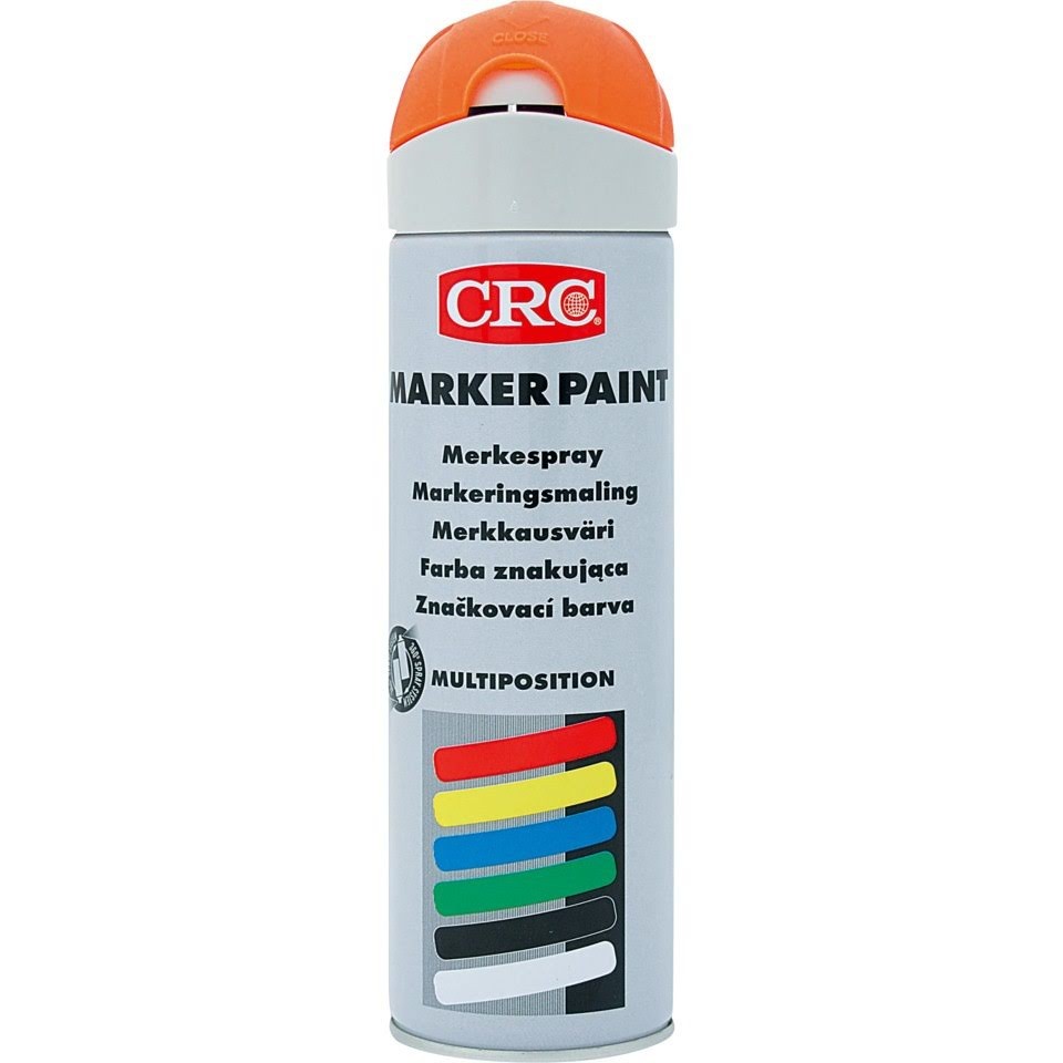 CRC Märkspray Orange Fluor Aerosol 500ml