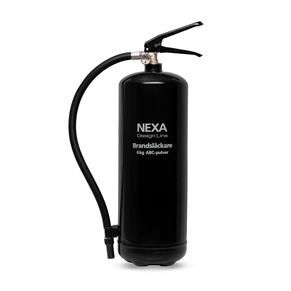 Nexa Brandsläckare Svart 6kg Pulver 43A (13466)