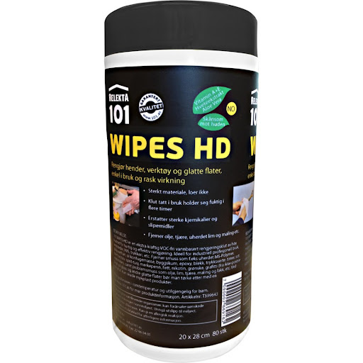 Relekta 101 Wipes HD Rengöringsduk 80st