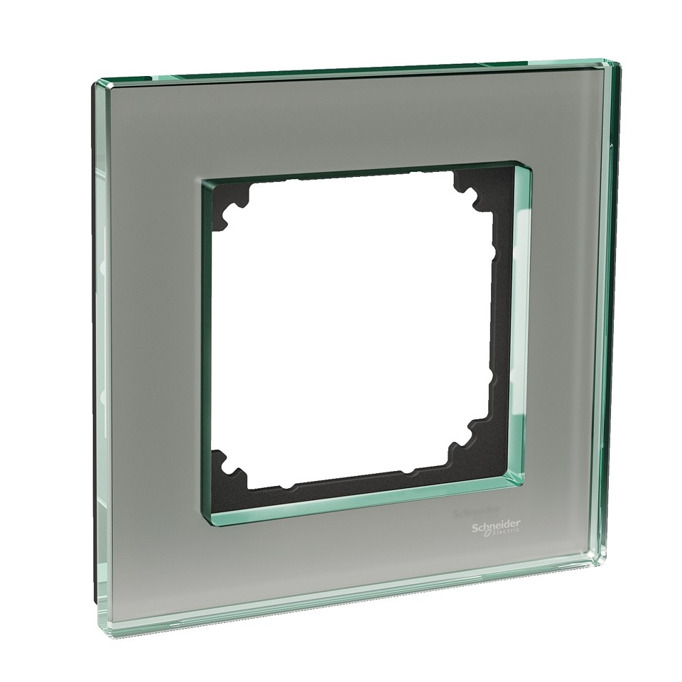 Schneider Exxact Ram 1-fack glas Solid Titan