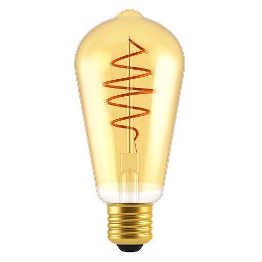 Nordlux Deco Spiral Edison Guld 5W E27 250lm 2000K dim