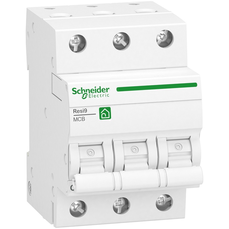 Schneider Electric Dvärgbrytare Resi9 3P C10A Schneider