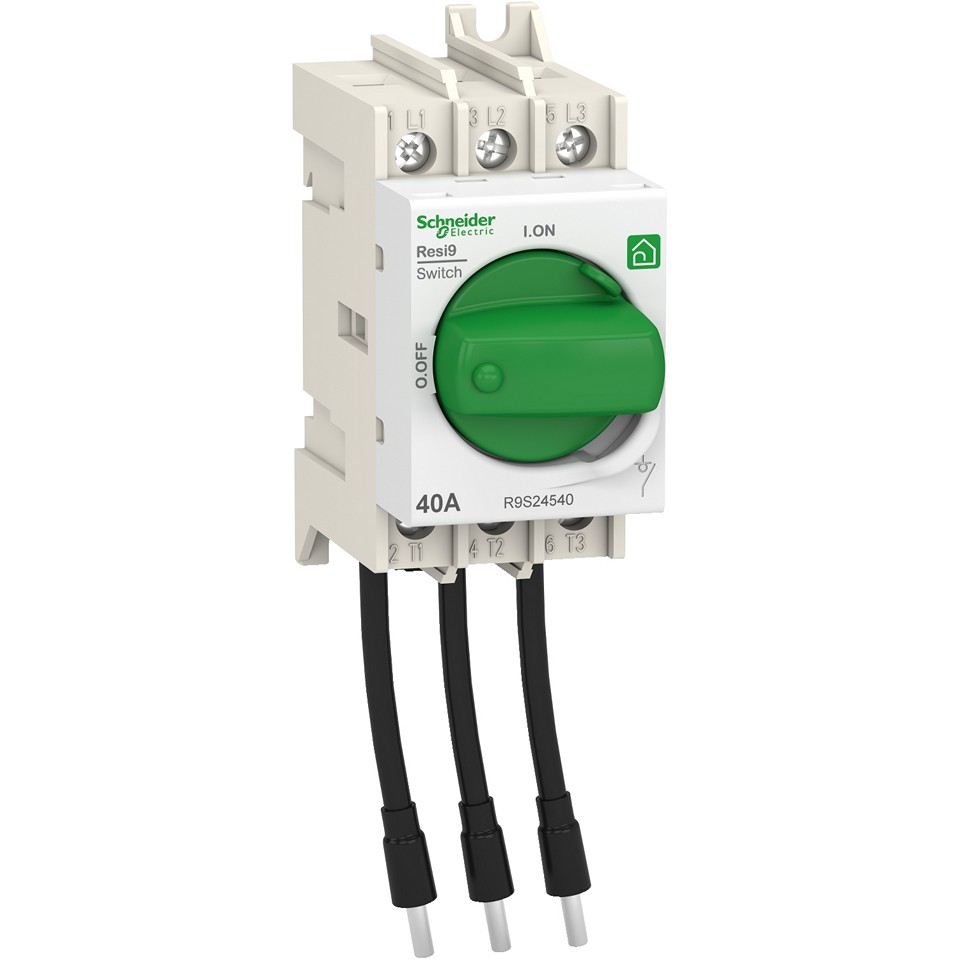 Schneider Electric Huvudbrytare 3-pol 40A Resi9 Schneider