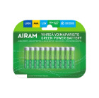 Airam AAA Powerbatterier LR03 1,5V 10-pack