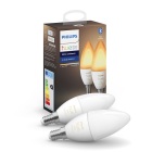 Philips Hue White Ambiance Kron B39 E14 2-pack