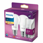 Philips LED Standard 5W (40W) E27 2700K 2-pack