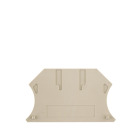 Weidmller ndplatta fr WDU 2,5-10mm2 Beige