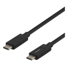 Deltaco Anslutningskabel USB-C till USB-C