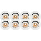 Namron Alfa Reflektor Tune LED Downlight 10W 8-pack