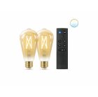 WiZ LED Filament ST64 6,7W E27 WiFi