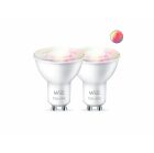 WiZ LED RGB PAR16 2-pack 4,7W GU10 WiFi