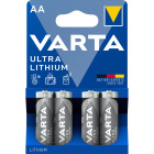 Varta Batteri Professional Lithium AA LR06 4-pack