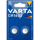 Varta Knappcellsbatteri Lithium CR1632 2-pack