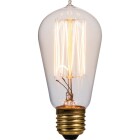 Namron Lyktlampa Gldtrd Edison ST58 60W E27