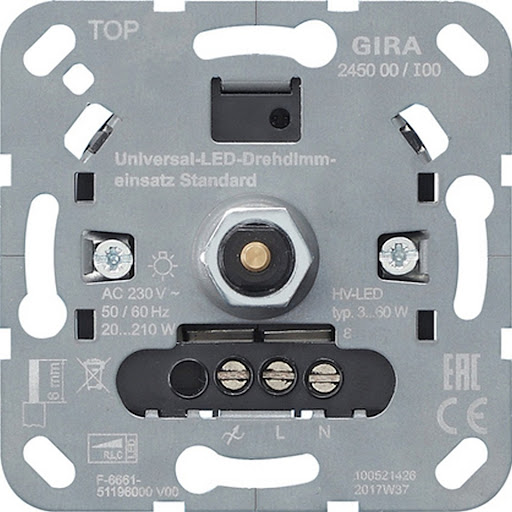 Gira System 3000 Universaldimmer LED Standard 2450 00