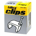 Tillex Clips med spik till ovala ledningar