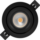 J&amp;EL Aura Downlight 9W Matt Svart