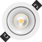 J&amp;EL Aura Downlight 9W Matt Vit