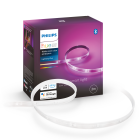 Philips Hue LightStrip Kit, en flexibel 2m lng LED-remsa frn Elbutik.se. Kan formas och fstas p fasta ytor, frlngs upp till 10m. Styrs via smartphone eller surfplatta med Hue-bryggan.