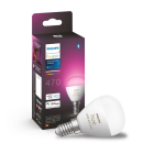 Med Philips Hue Luster P45 E14-lampan kan du integrera dina minsta lampor och armaturer i ditt smarta Philips Hue belysningssystem