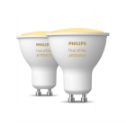 Philips Hue GU10 WA 4.2W 2-Pack hos Elbutik.se