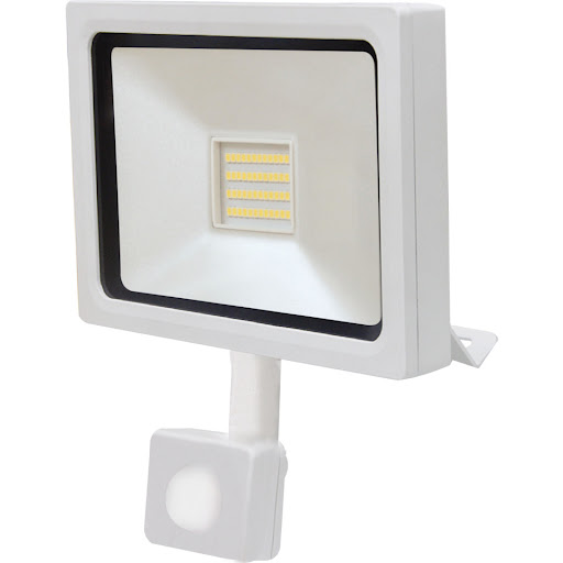 Namron Strålkastare LED Sensor 20W IP65 230V 3000K 1800lm