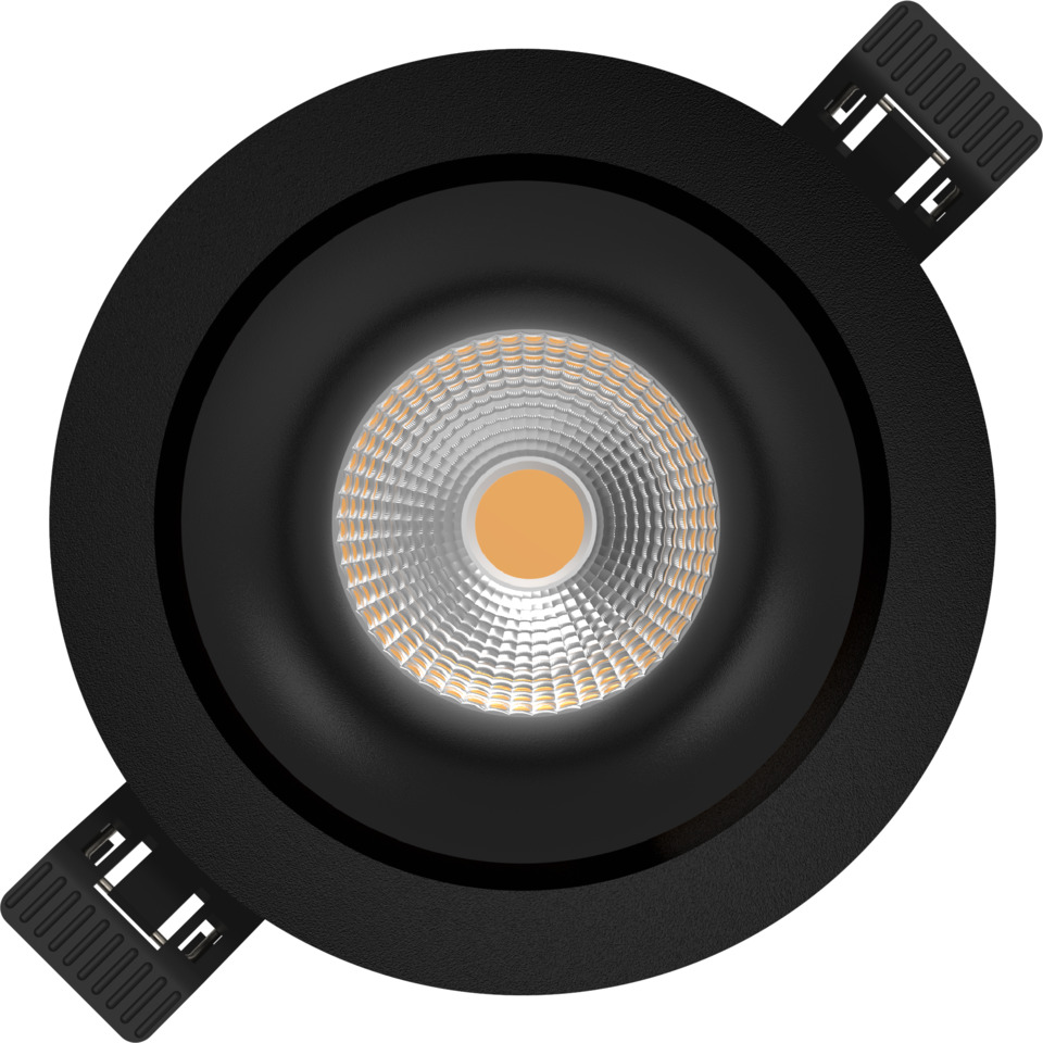 J&EL Aura Downlight 9W Mattsvart