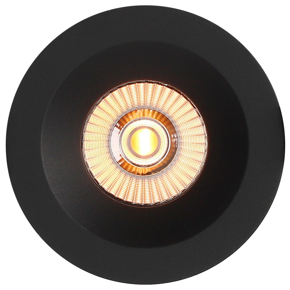 Namron Alfa reflektor Soft Downlight WarmDim 10W matt svart