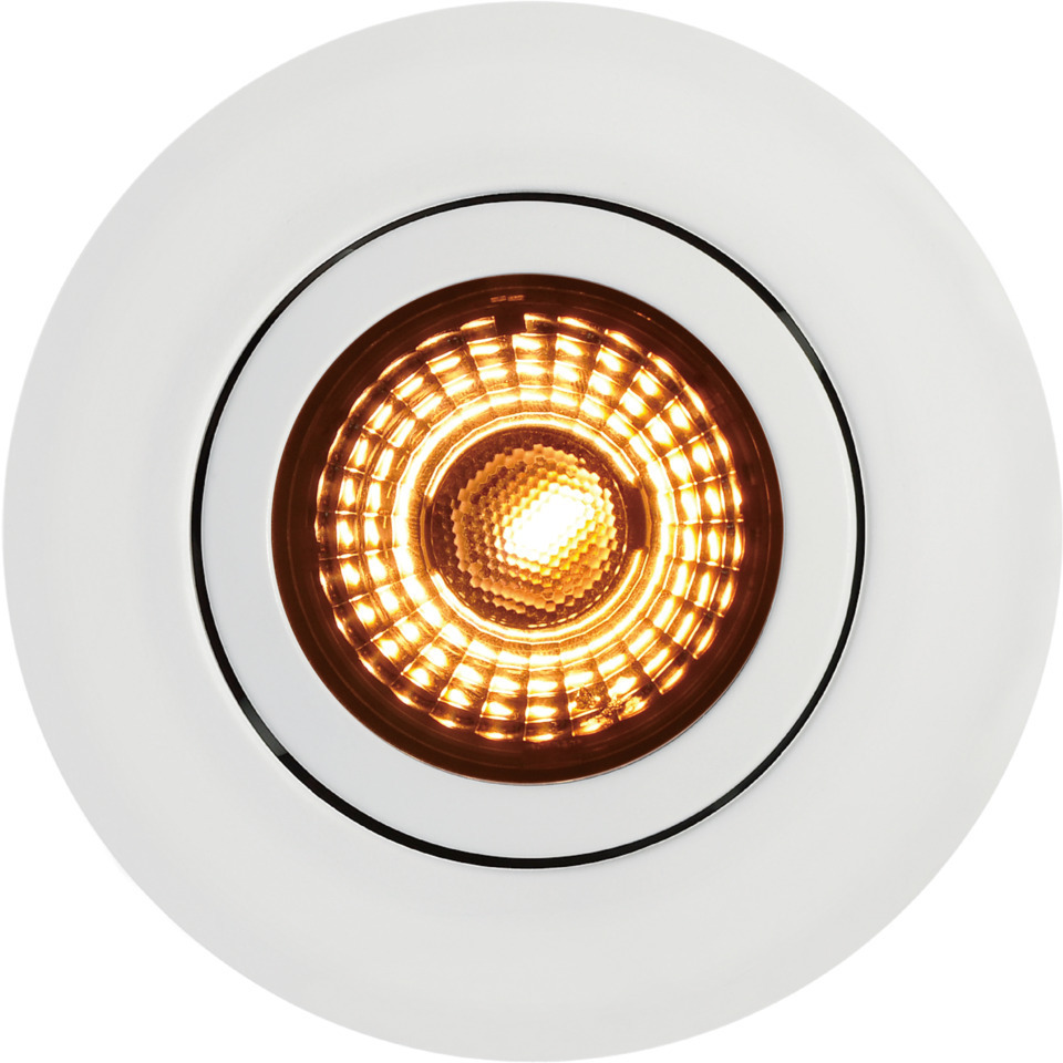 J&EL Alto Tilt LED Downlight Tune 6W Matt vit