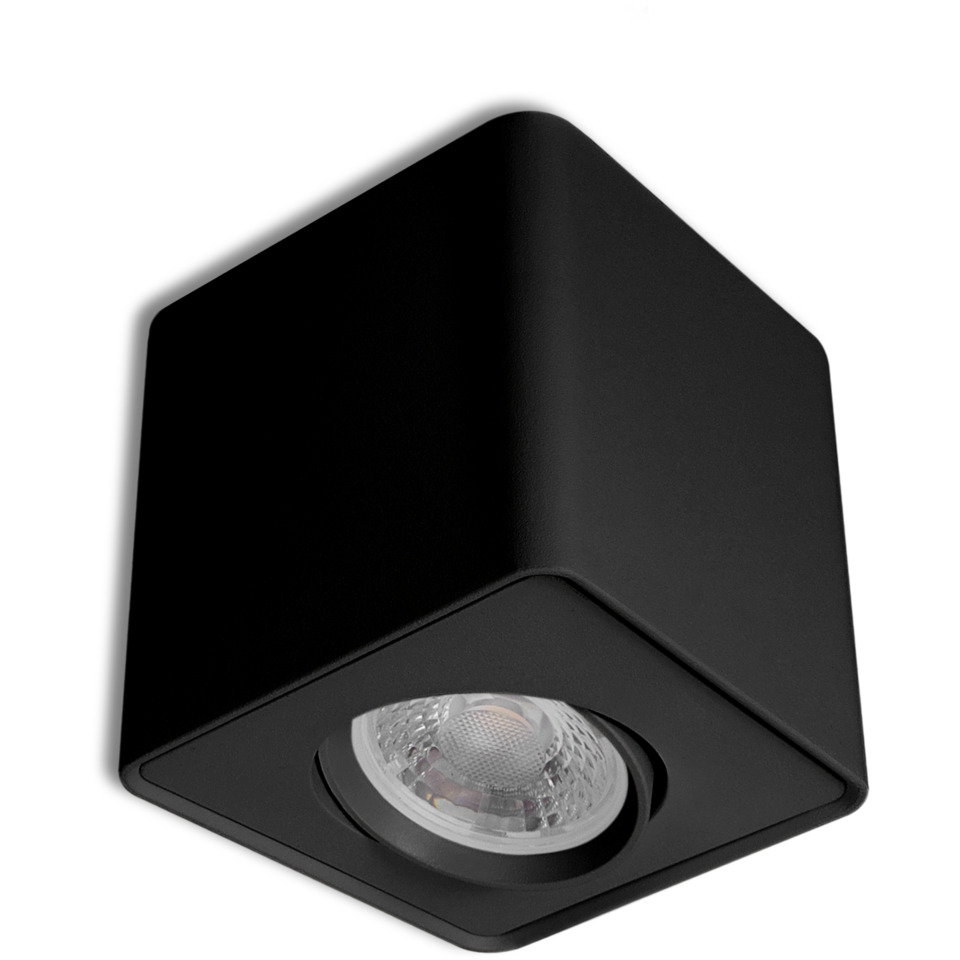 Namron Alfa Box 1 LED matt Svart