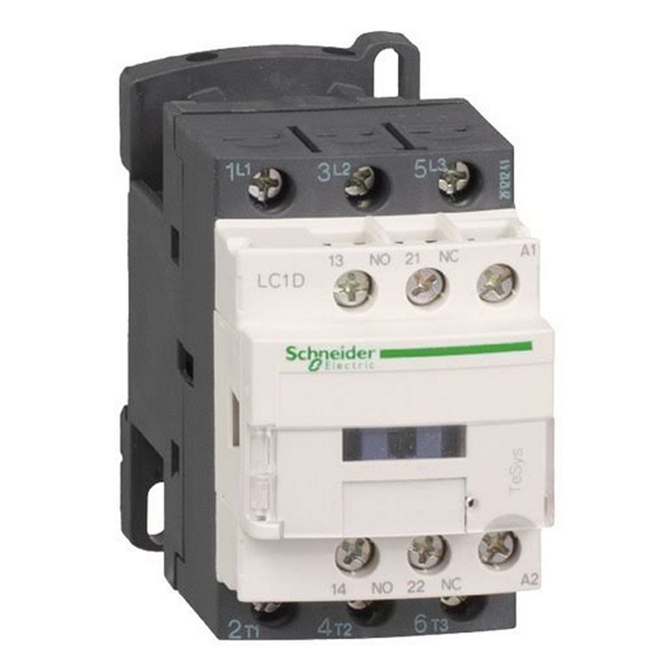 Schneider Electric KONTAKTOR 9A 4KW 230VAC Spole LC1D09P7