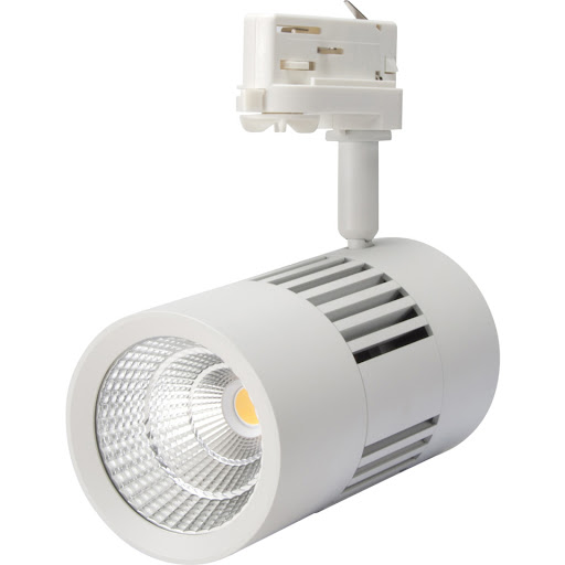 Namron LED Skenspot 3-fas 40W 38° 3500lm 3000K RA90 Vit