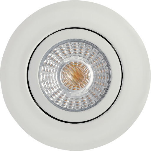 J&EL Alto Tilt LED Downlight 6W 230V 2700K Matt Vit