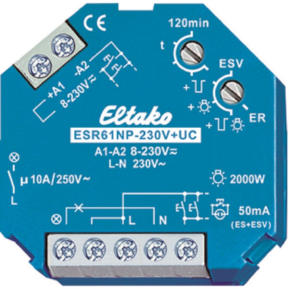 Eltako Multirelä ESR61NP 10A 1NO