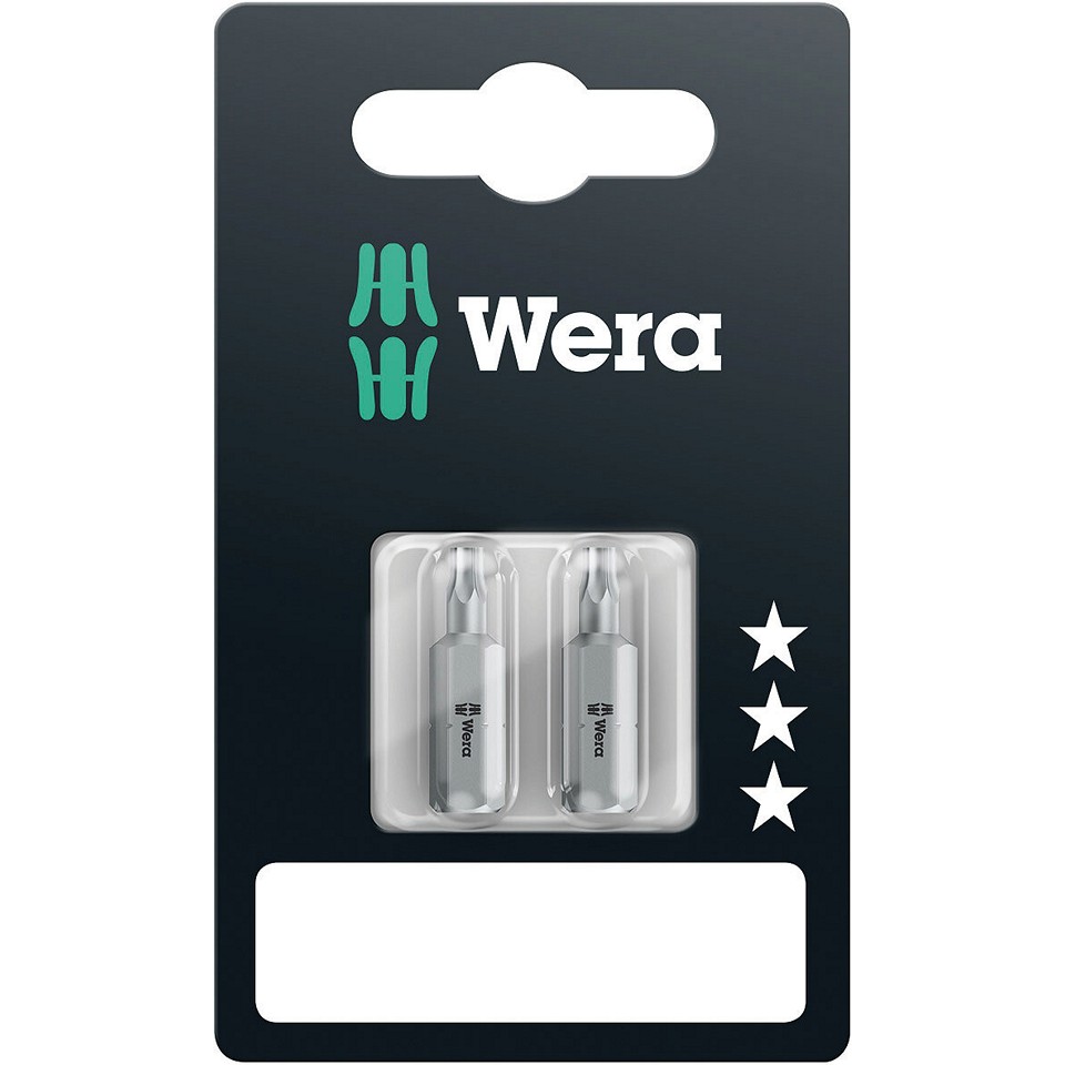 Wera 867/1 SB TORX Bits TX 10 x 25 mm 2 delar