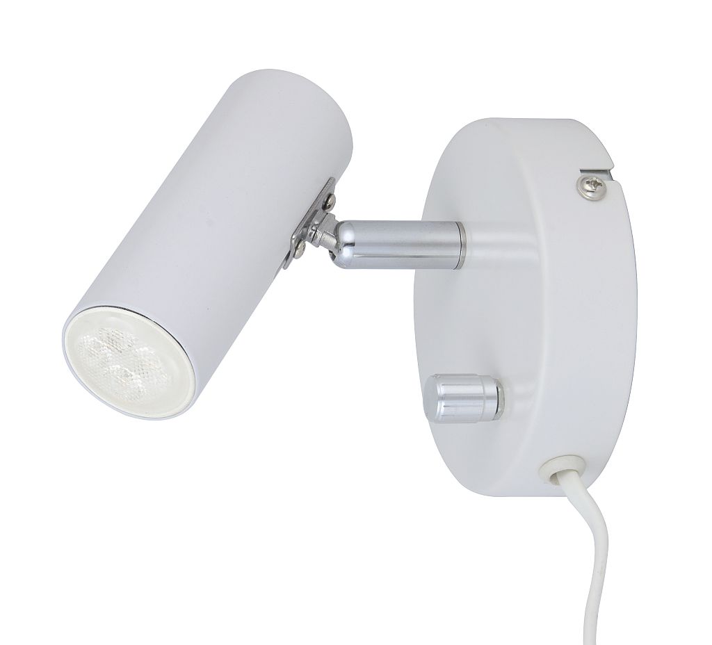 Oriva Spotlight Mini GU10 Vägglampa Vit