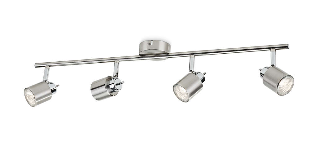 Philips meranti bar/tube nickel 4x35W 230V