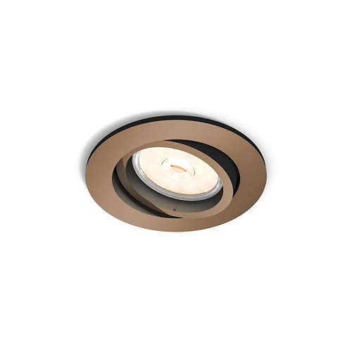 Philips DONEGAL recessed copper 1xNW 230V