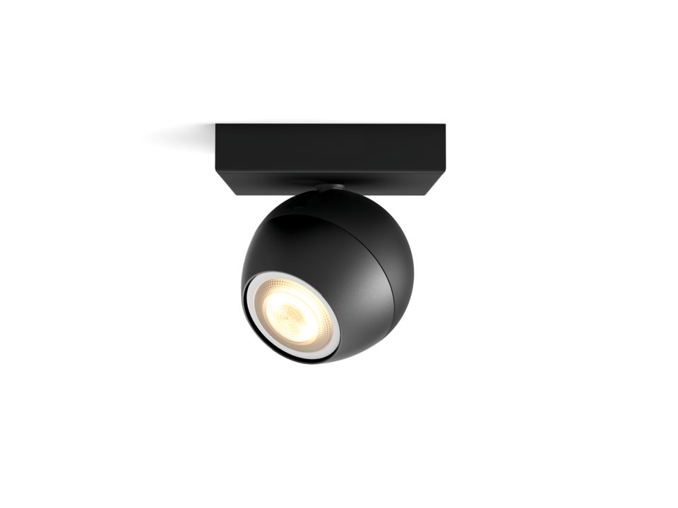 Philips Hue Buckram 1L Taklampa Svart