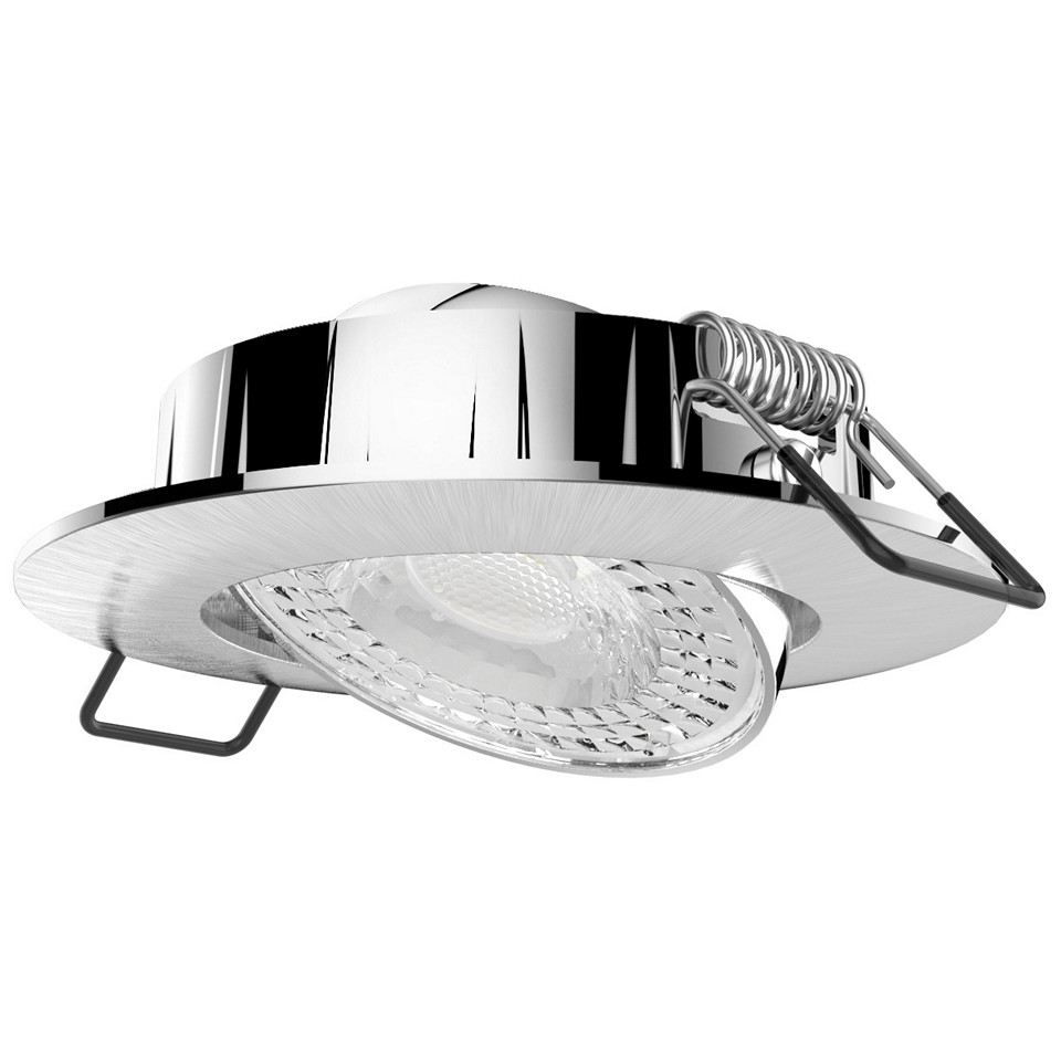 Airam Cosmo LED downlight 5,8W 3000K Krom