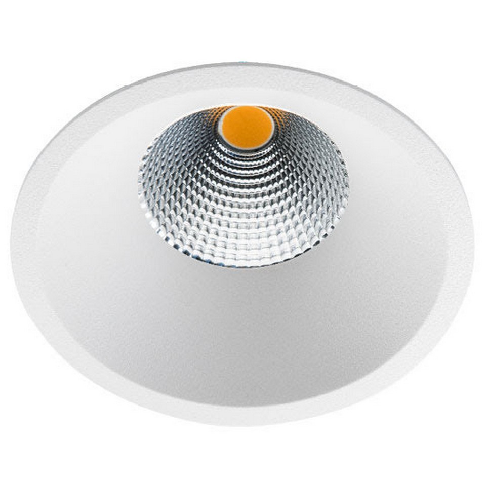 SG Armaturen Soft Slim 9W 750lm 2700K LED inkl. driver Vit