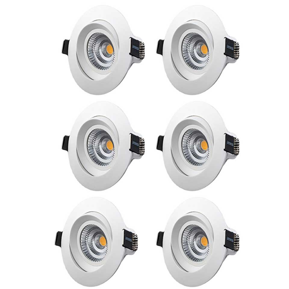 Designlight MPT-276MW 6-pack 2700K Vit