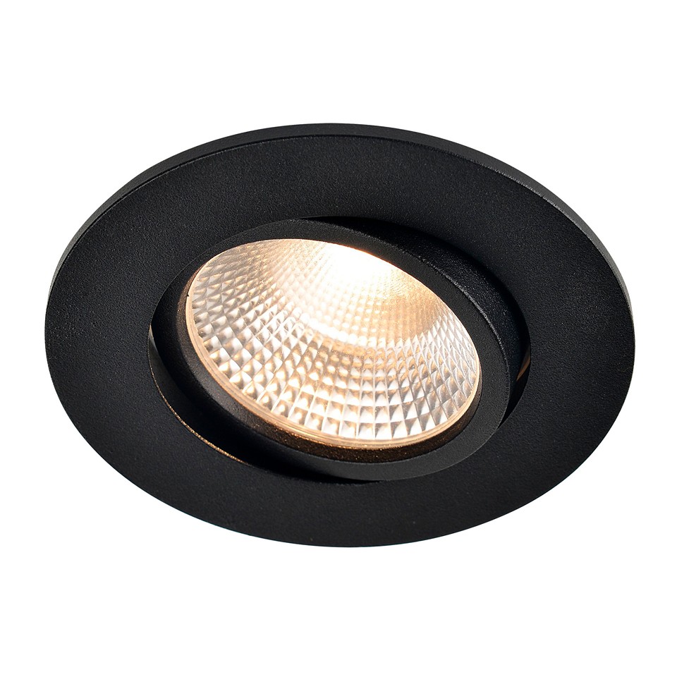 Airam Compact Outdoor LED downlight IP65 36° 5W 3000K svart