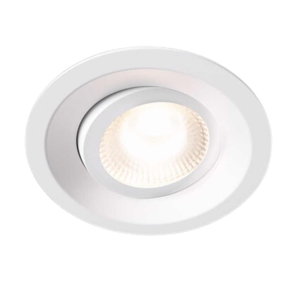 Plejd DWN-01-W Downlight Tilt Vit 6-Pack