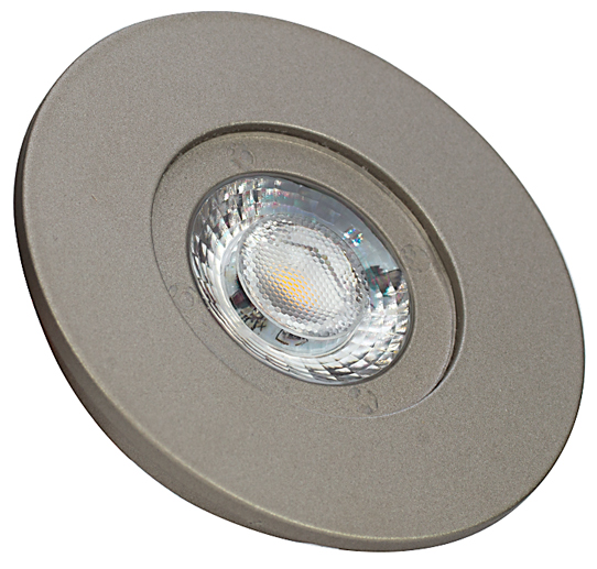 Xerolight Rosa Downlight 3W 350mA 3000K Satin nickel