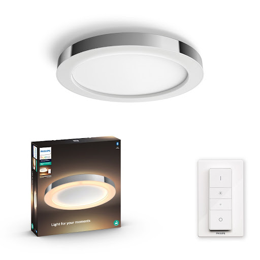 Philips Hue Adore Plafond IP44 Krom