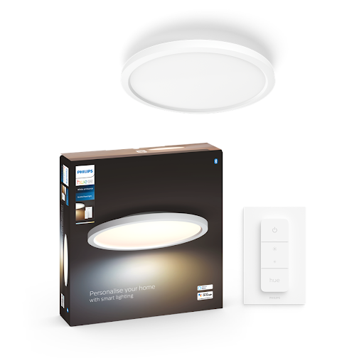 Philips Hue Aurelle Round Panel Vit