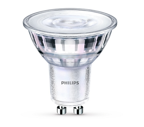 Philips LED 3,8W (50W) 345lm WarmGlow GU10 36°