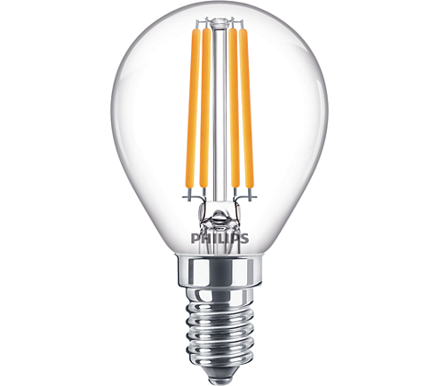 Philips LED Filament Klot 6,5W (60W) E14 806lm 2700K ND